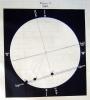 Warren de la Rue's 1868 chart of the path of Venus in 1882 Warren de la Rue's 1868 chart of the path of Venus in 1882