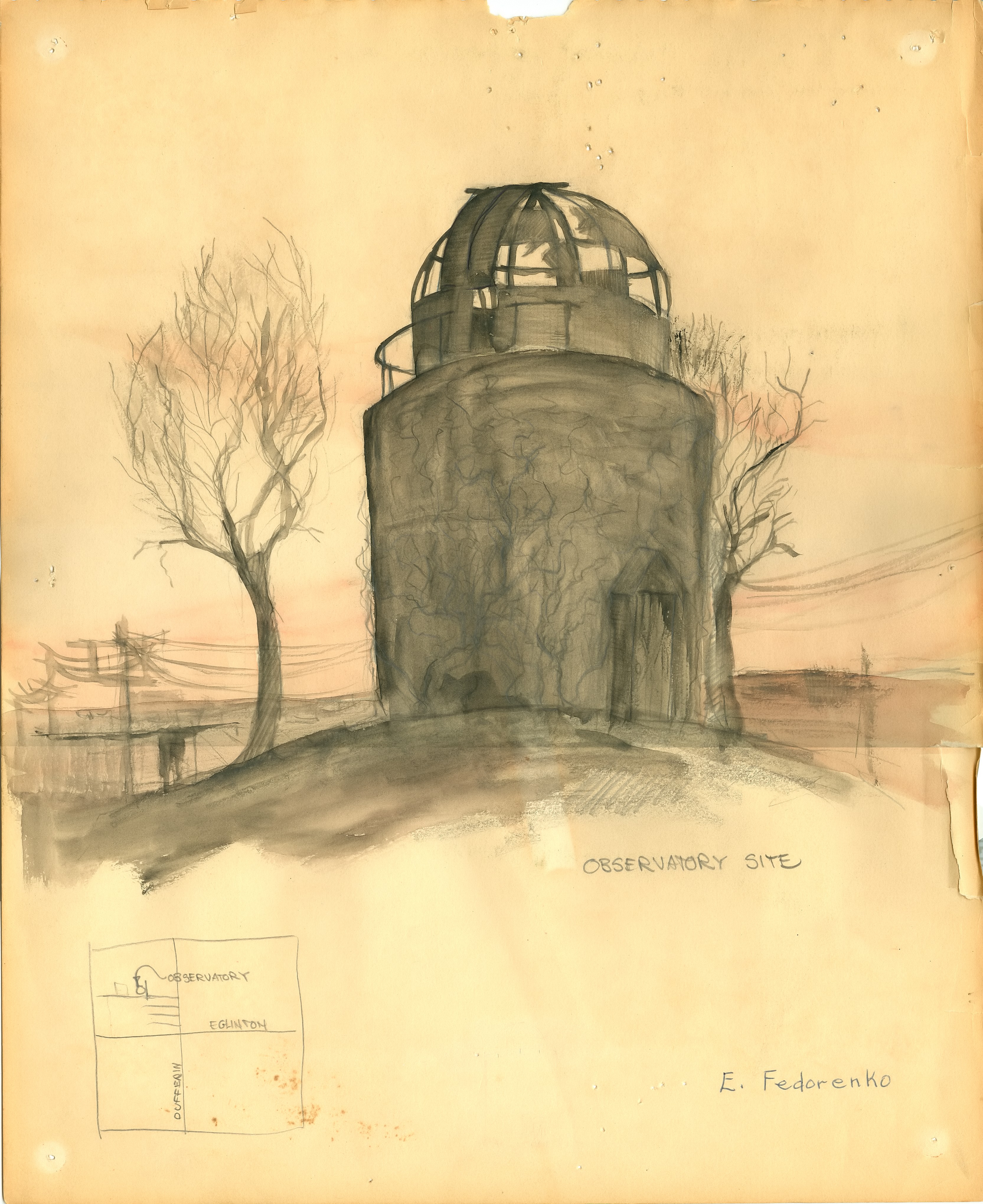 Castlefield Observatory Sketch Castlefield Observatory Sketch