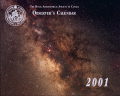 Calendar Front Cover - 2001