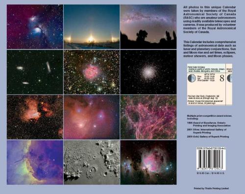 Observer's Calendar 2008 - Back