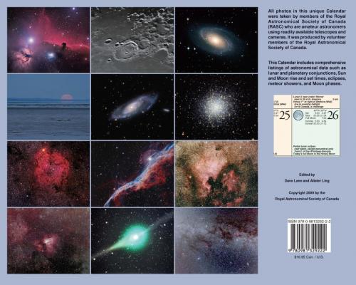 Observer's Calendar 2010 - Back