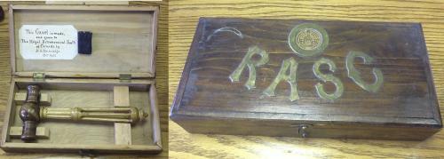 RASC Gavel 1941