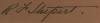 R.F. Stupart Autograph