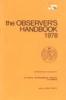 Observer's Handbook 1978 Front Cover