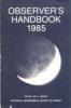 Observer's Handbook 1985 Front Cover