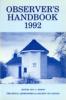Observer's Handbook 1992 Front Cover