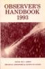 Observer's Handbook 1993 Front Cover