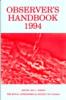 Observer's Handbook 1994 Front Cover