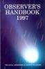 Observer's Handbook 1997 Front Cover