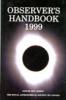 Observer's Handbook 1999 Front Cover