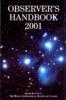 Observer's Handbook 2001 Front Cover