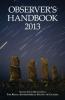 Observer's Handbook 2013 Front Cover