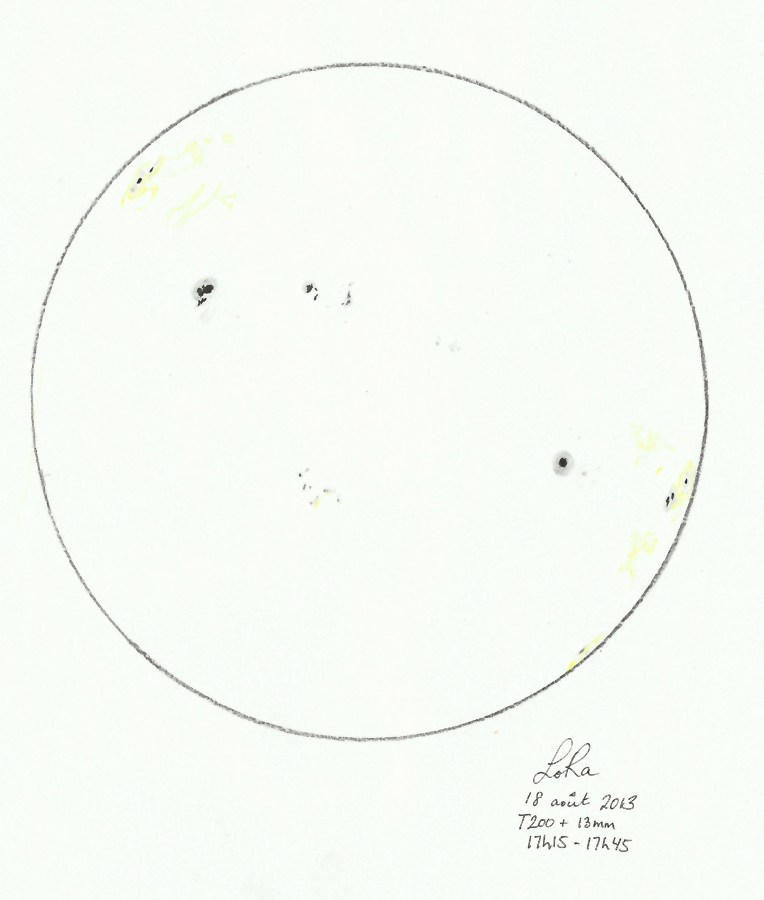 Sketch of Sun