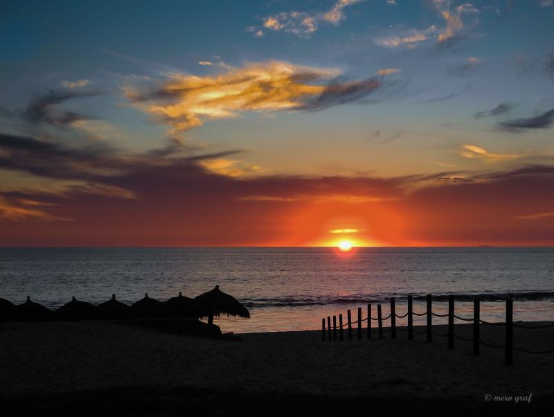 Banderas Bay sunset