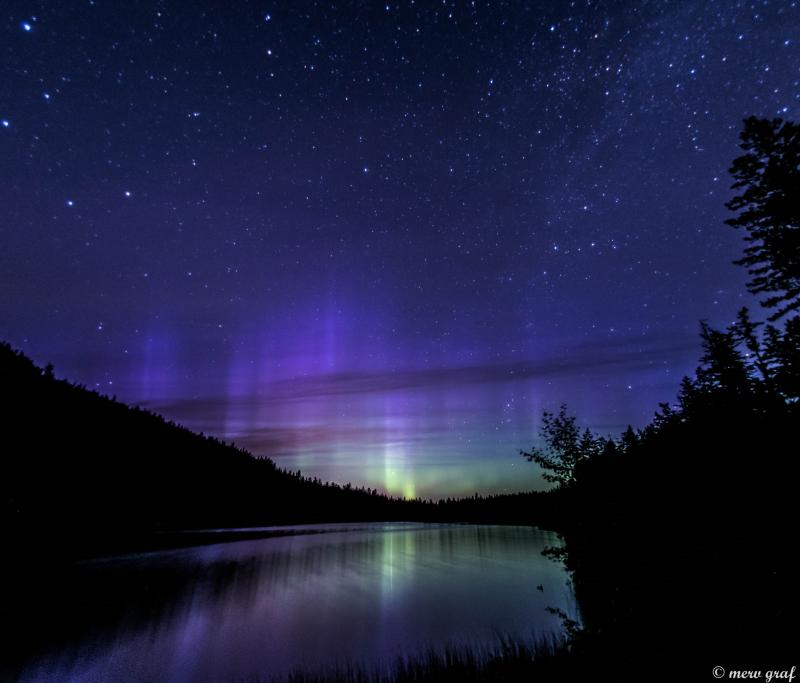 Blue Lake small aurora