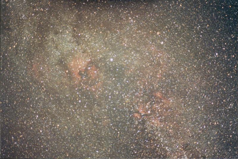 The Milky Way in Cygnus