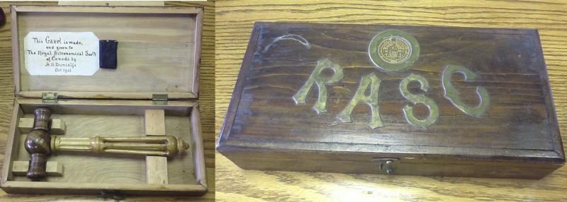 RASC Gavel 1941