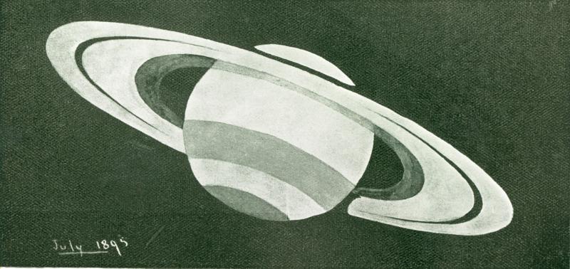 Saturn Sketch 1895