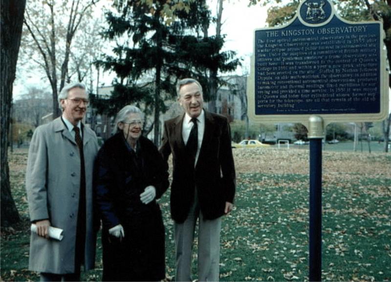 Kingston Plaque Dedication